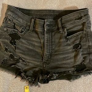 AE shorts Next Level Stretch size 2 High Rise Shortie